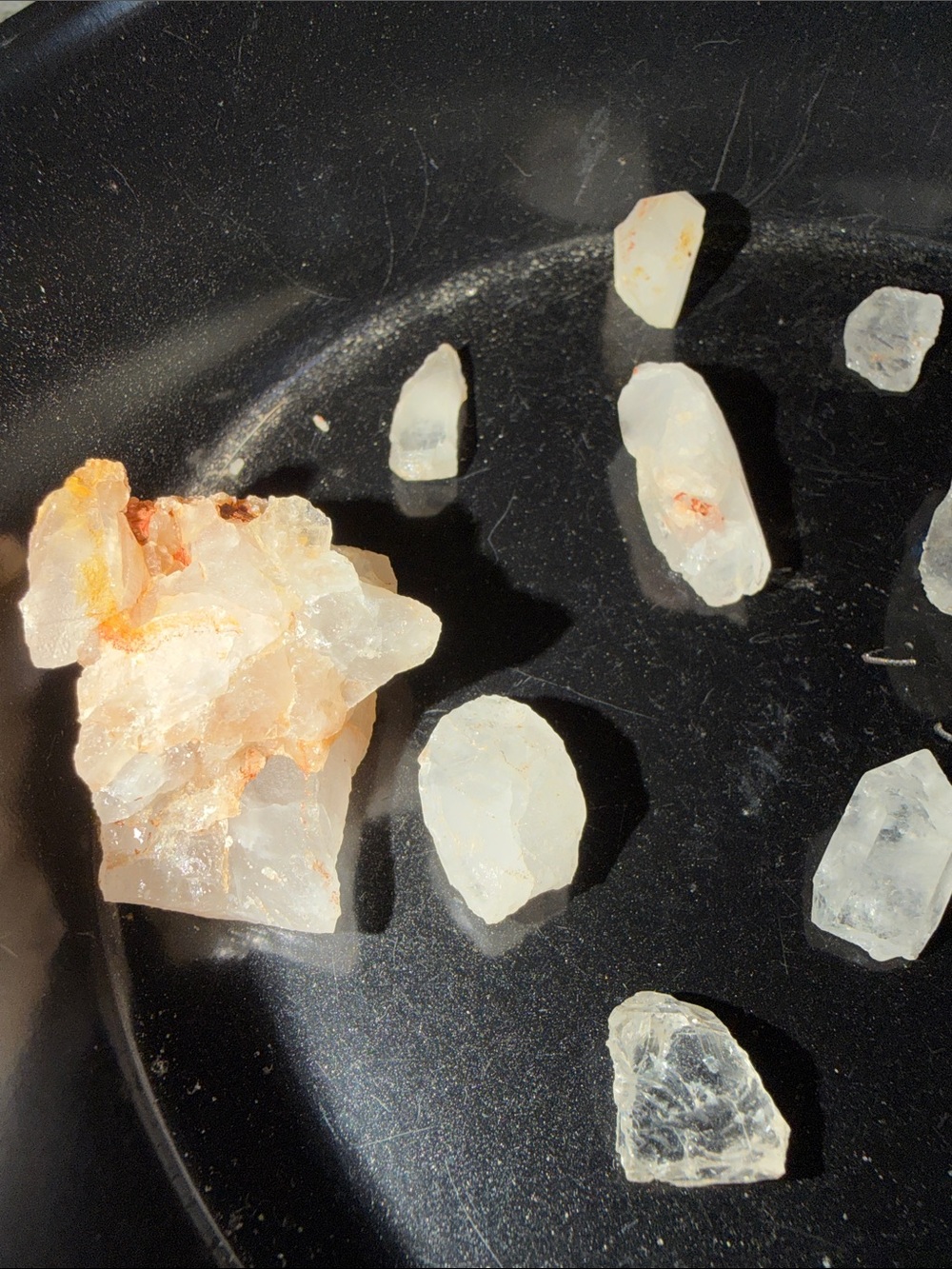 Clear Quartz Crystal Lot - White/Clear Accent Stones - Hand Found From Arkansas - Picture 2 of 12